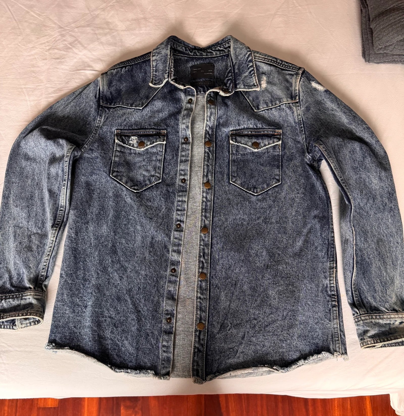 Sobrecamisa / Chaqueta Vaquera Zara Style Western – photo 4
